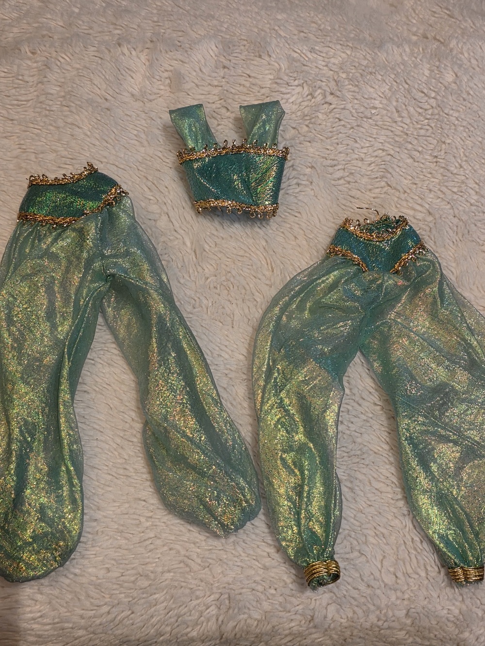 1994 Princess Jasmine Special Sparkle Aladdin Barbie Clothes